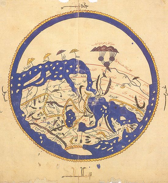 1 4 Al-Idrisi world map